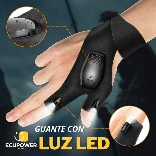 VisionMax Pro™ Guante Linterna Led